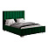 Кровать без основания Мирабель 160х200, зеленый